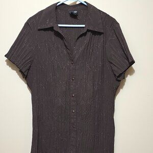 Women's short sleeve blouse - 2X